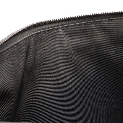 Louis Vuitton Monogram Shadow Pochette To Go Clutch Noir Black — view 8
