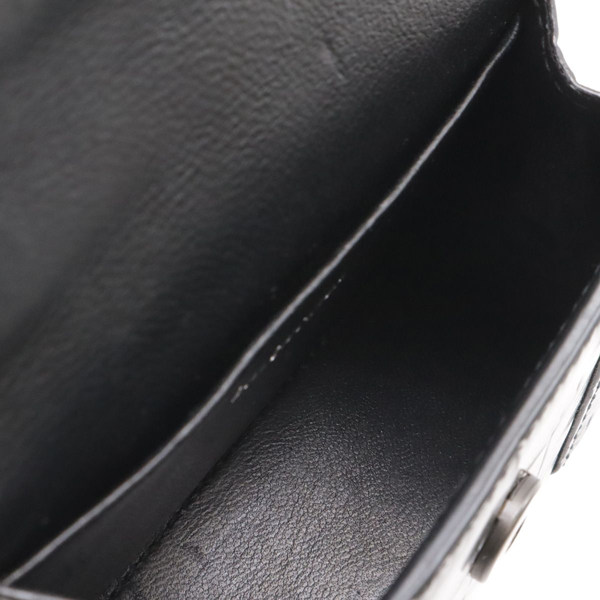Balenciaga Hourglass Mini Bag 2-Way Chain Pochette Croco — view 4