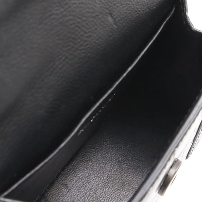 Balenciaga Hourglass Mini Bag 2-Way Chain Pochette Croco — view 4