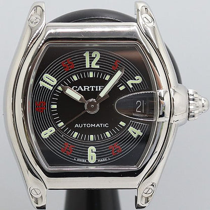 Cartier Roadster LM Automatic Date Black Dial Watch