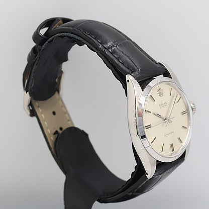 Rolex Oyster Precision Hand Wound Champagne Dial Watch — view 2