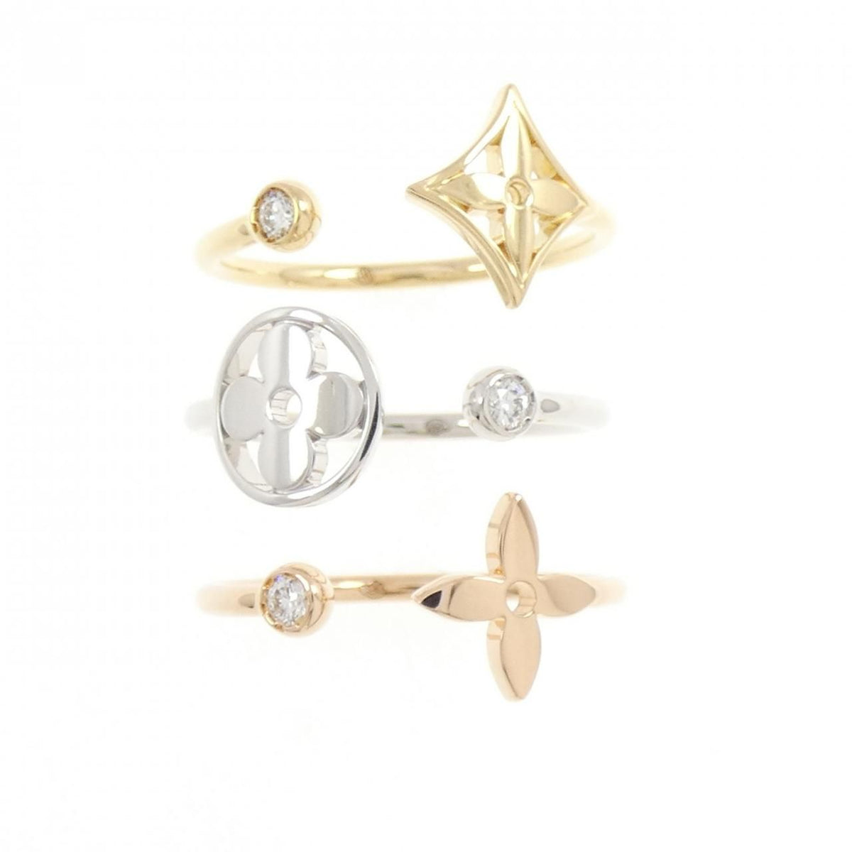 Louis Vuitton Bague Monogram Idylle Ring — view 2