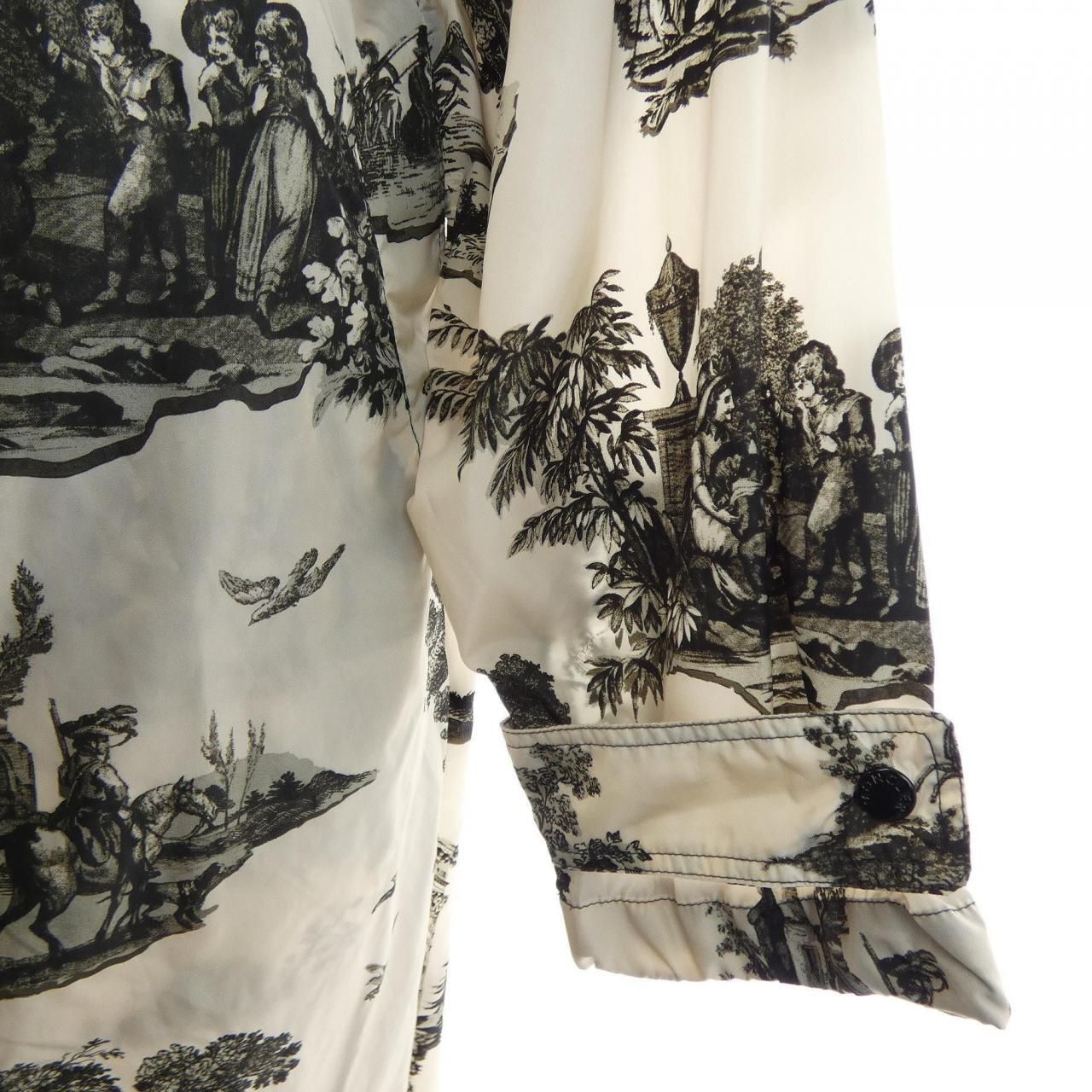 Moncler Toile de Jouy Bouteille Coat — view 6