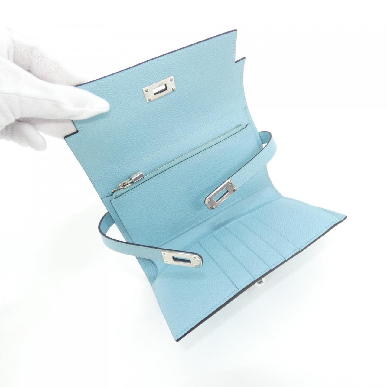 Hermes Kelly Depriant Compact Wallet — view 4