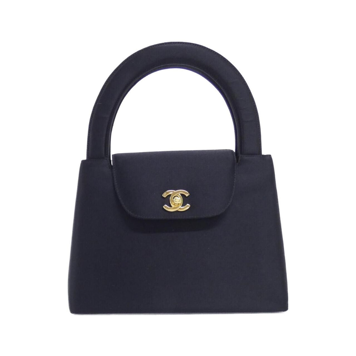 Chanel Vintage Bag Handbag Black