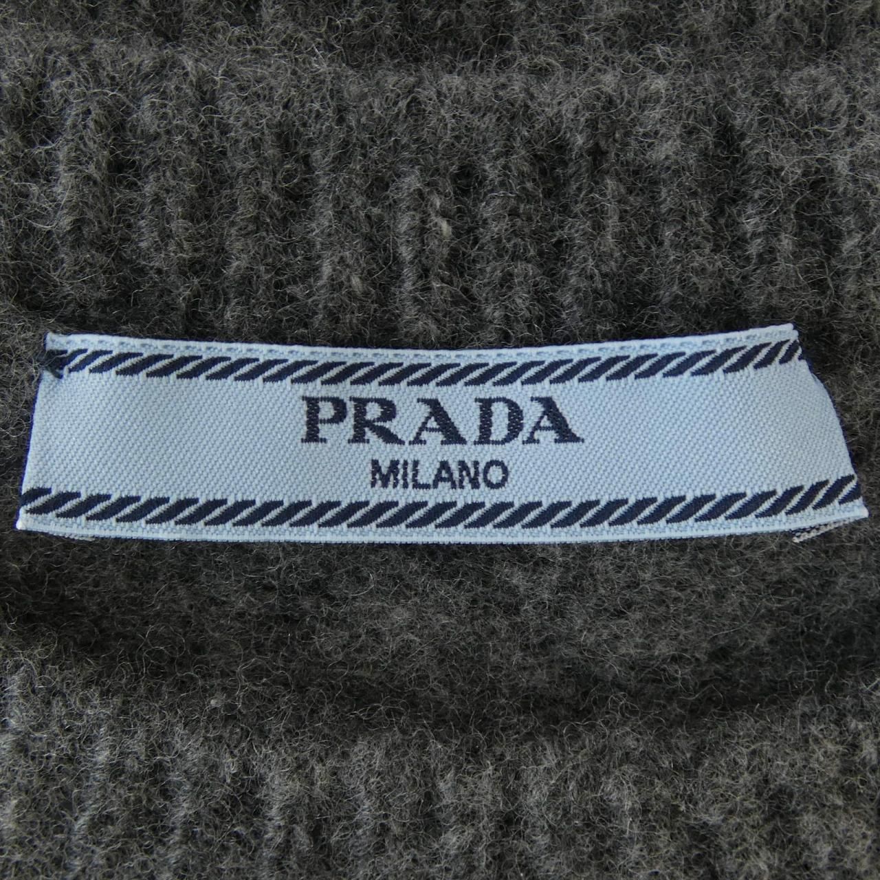 Prada Knit Sweater Gray — view 4