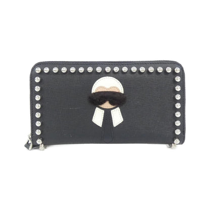 Fendi Karlito Wallet Silver