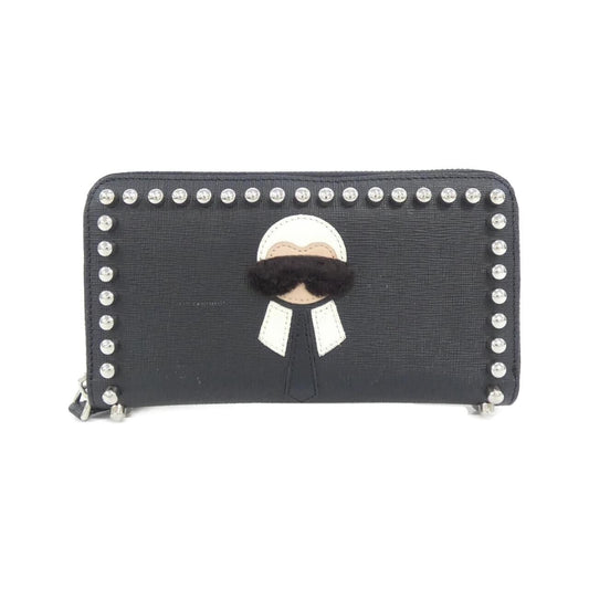 Fendi Karlito Wallet Silver