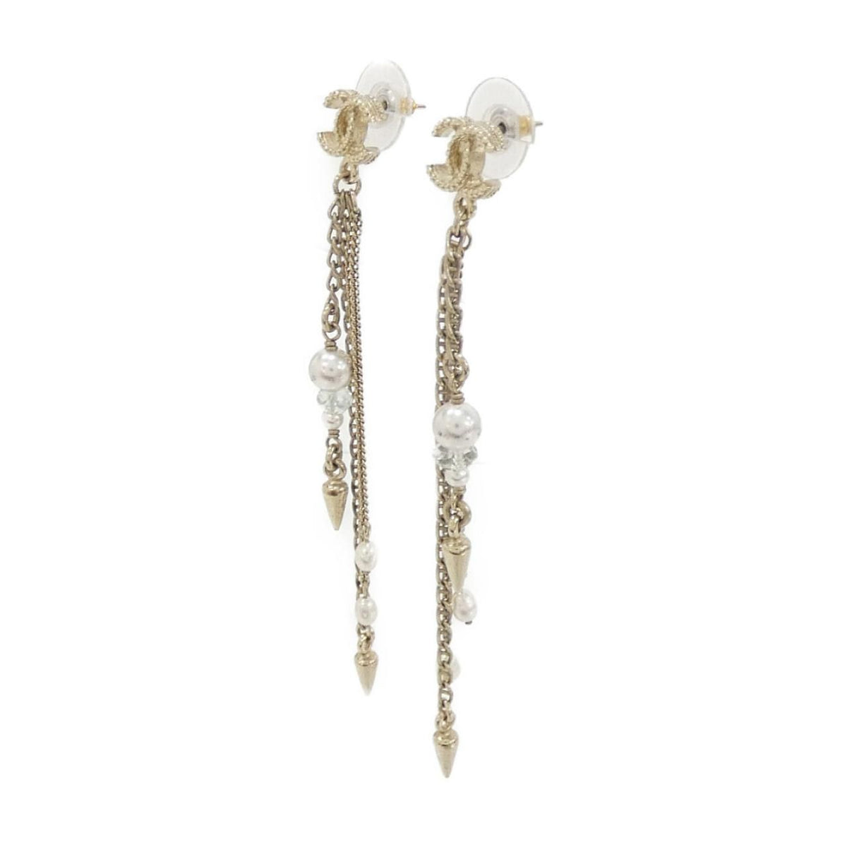 Chanel Earrings Gold — view 2