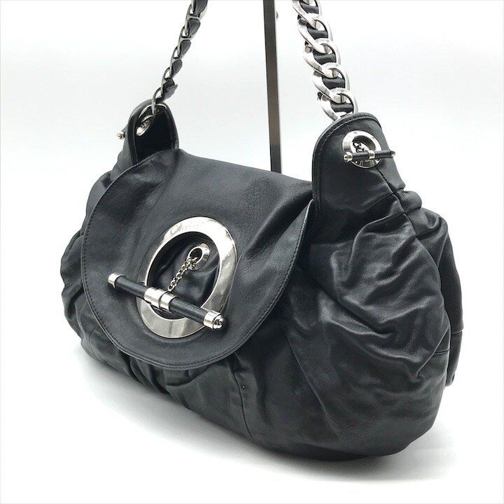 Dior Jazz Club Chain Shoulder Bag Black — view 2