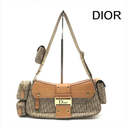 Dior Street Chic Trotter Columbus Shoulder Bag Brown
