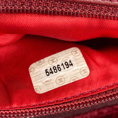 Chanel CC Logo Tote Bag Velour — view 7
