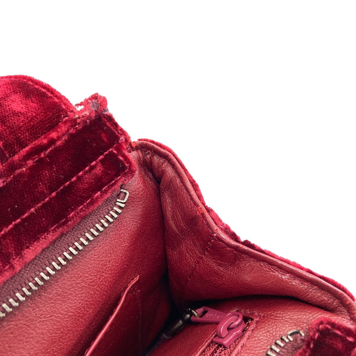 Chanel CC Logo Tote Bag Velour — view 8