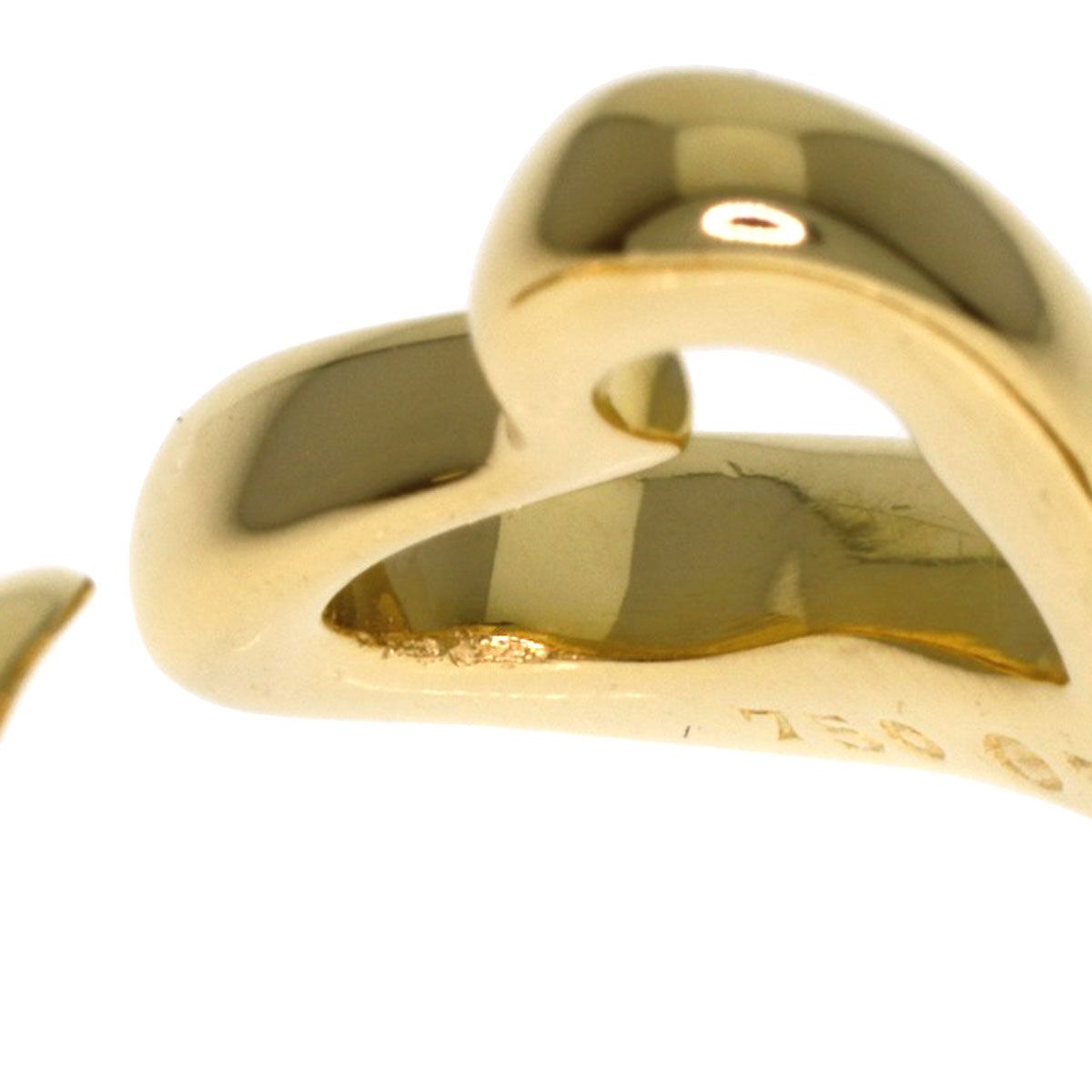 Tiffany & Co Open Heart Ring 18K Yellow Gold — view 7