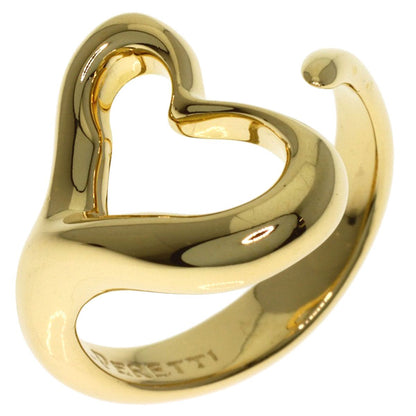Tiffany & Co Open Heart Ring 18K Yellow Gold — view 2