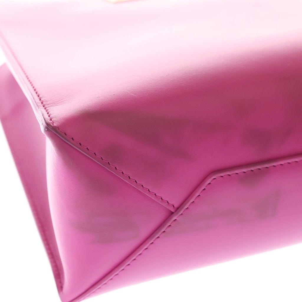 Balenciaga Cable 2-Way Shoulder Bag Pink Leather Silver — view 6