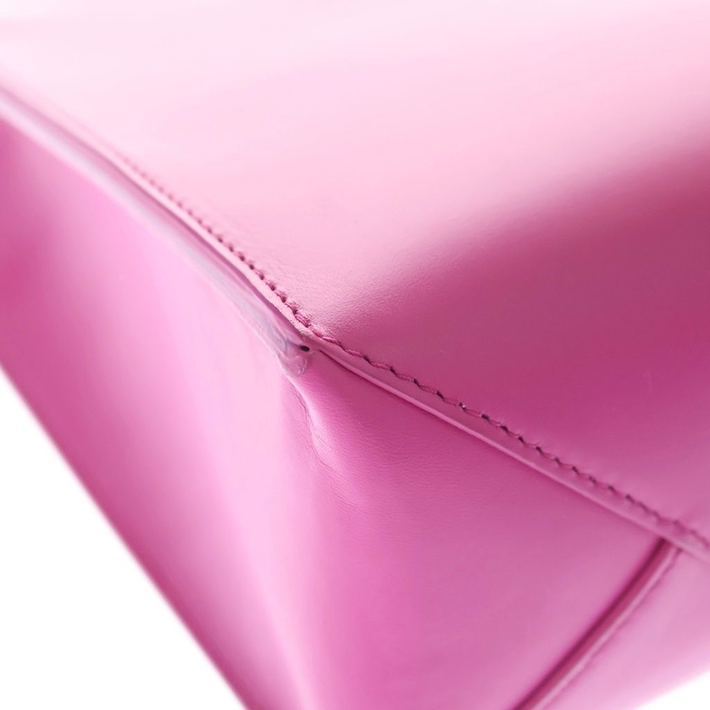Balenciaga Cable 2-Way Shoulder Bag Pink Leather Silver — view 5