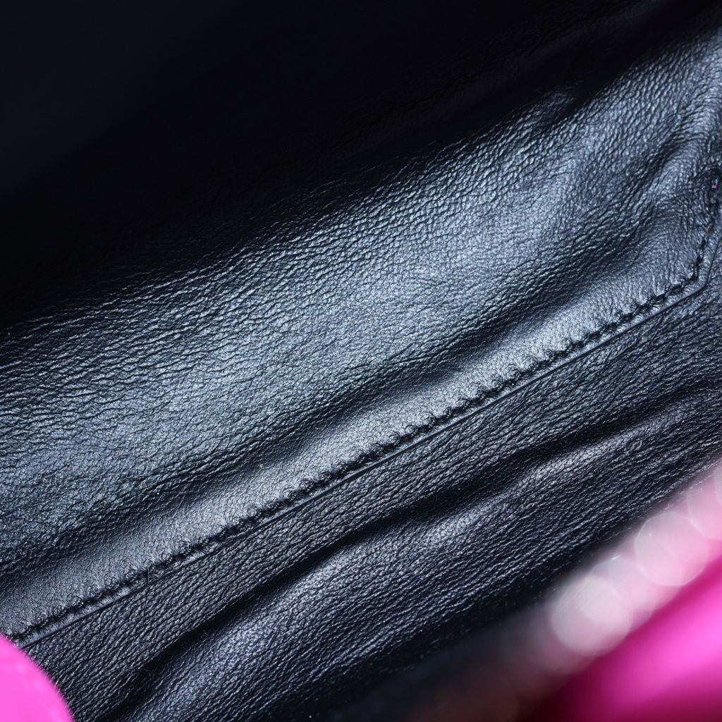 Balenciaga Cable 2-Way Shoulder Bag Pink Leather Silver — view 8