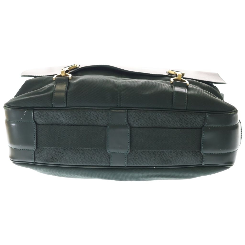 Louis Vuitton Epi Sea Taiga Delsu Messenger Bag Shoulder Back Green — view 4