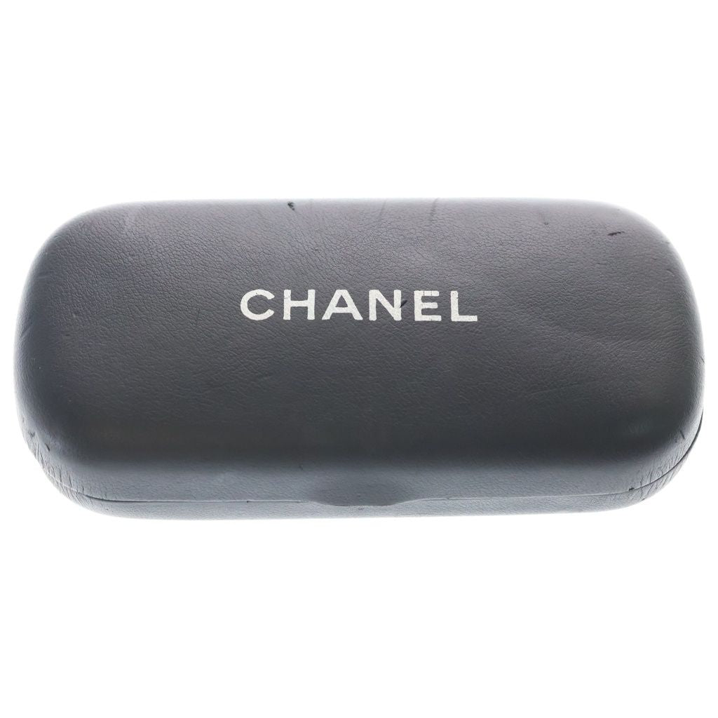 Chanel CC Logo Quilted Sunglasses Eyewear Color Lens Black Gold — view 6