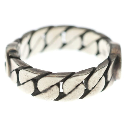 Gucci Interlocking G Chain Ring Silver — view 4