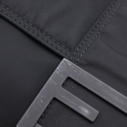 Fendi Baguette Messenger Shoulder Bag Black — view 7