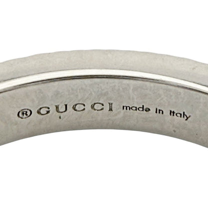 Gucci Icon Heart Ring 18K White Gold Diamond — view 7
