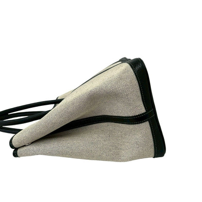 Hermes Garden Party PM Toile H Canvas Tote Bag Ivory — view 5