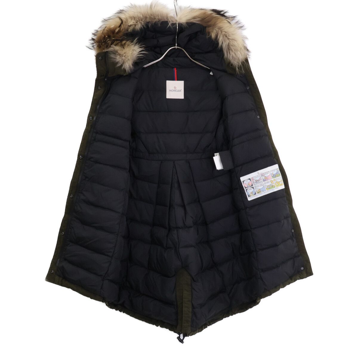 Moncler Evanthia Evansia Lucky Fur with Down Mod 00 Jacket — view 3