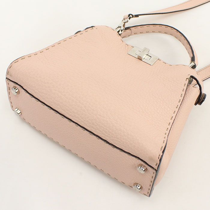 Fendi 2-Way Peekaboo Handbag Calfskin — view 2