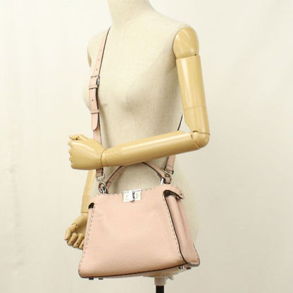 Fendi 2-Way Peekaboo Handbag Calfskin — view 7