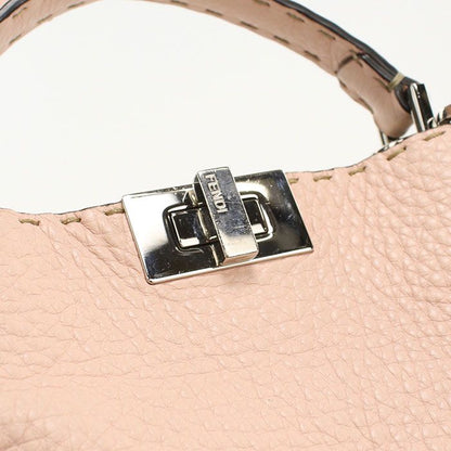 Fendi 2-Way Peekaboo Handbag Calfskin — view 4
