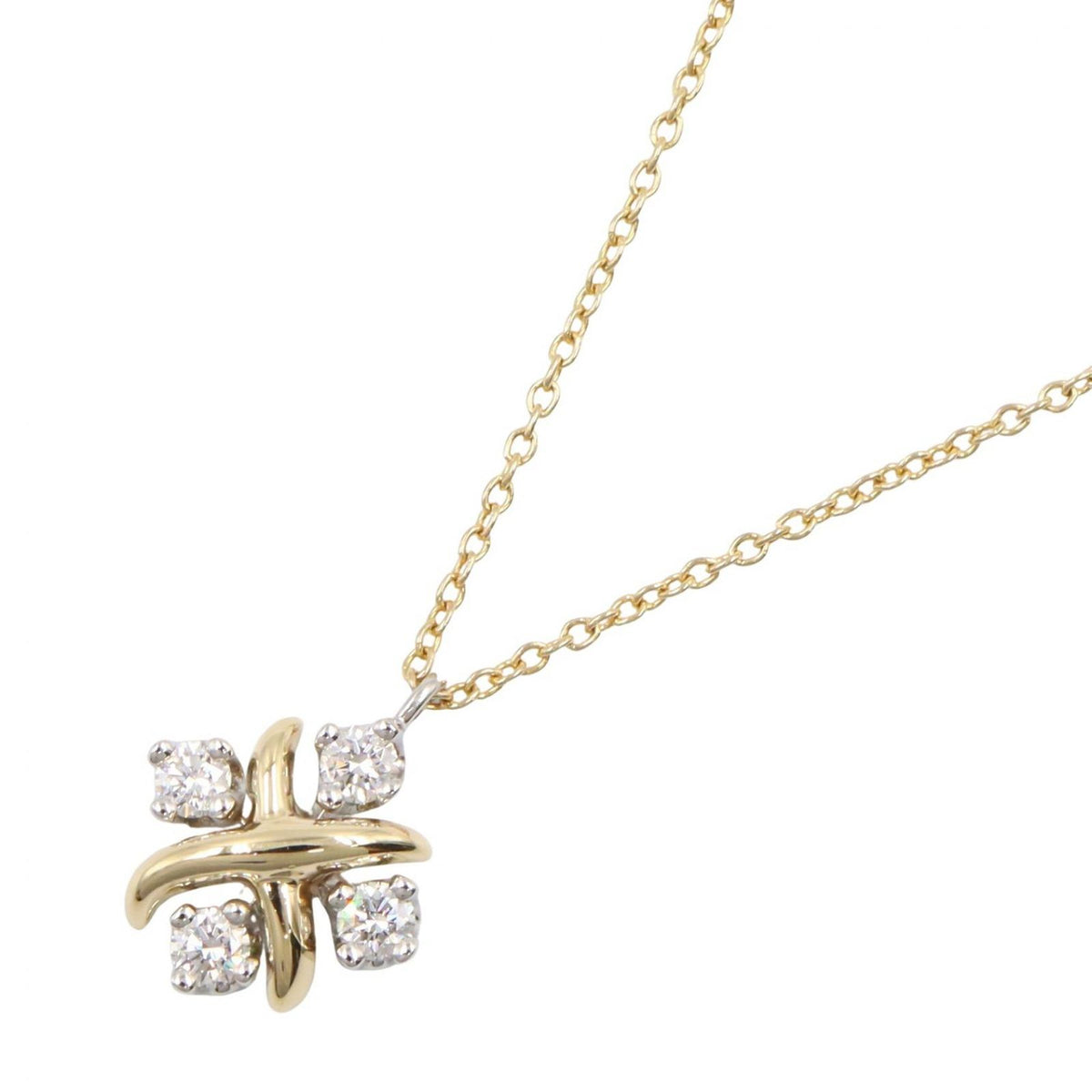 Tiffany & Co Necklace Jean Schlumbagger 42 18K Platinum