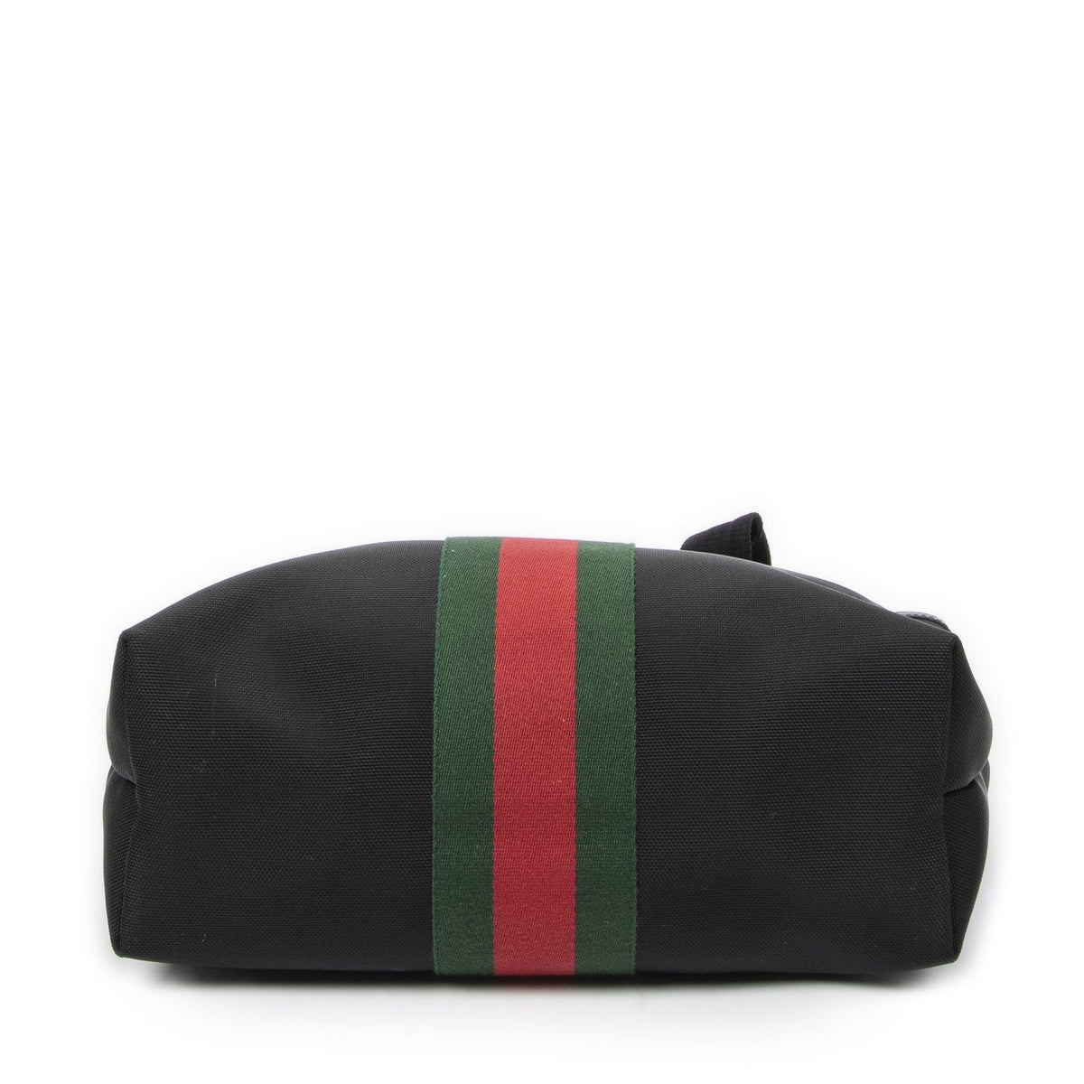 Gucci Web Techno Tote Bag Black Canvas — view 6