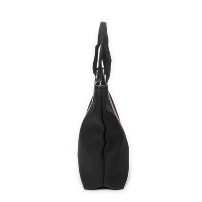 Gucci Web Techno Tote Bag Black Canvas — view 3