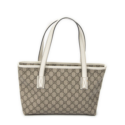 Gucci Small Joy Tote Bag Beige Ivory Supreme Canvas — view 5