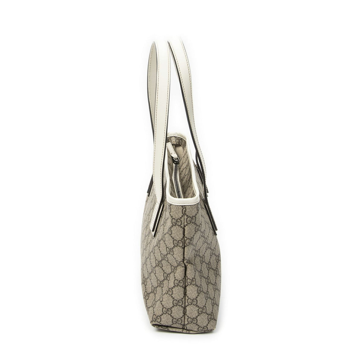 Gucci Small Joy Tote Bag Beige Ivory Supreme Canvas — view 3