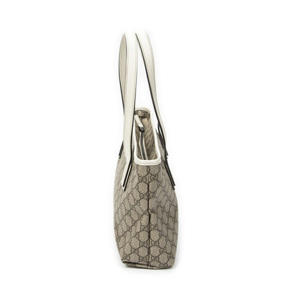 Gucci Small Joy Tote Bag Beige Ivory Supreme Canvas — view 3