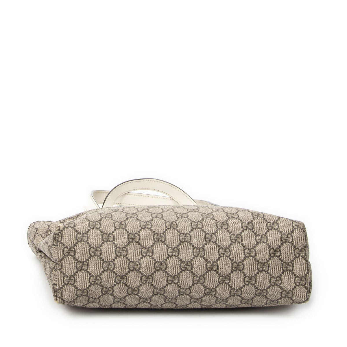 Gucci Small Joy Tote Bag Beige Ivory Supreme Canvas — view 6
