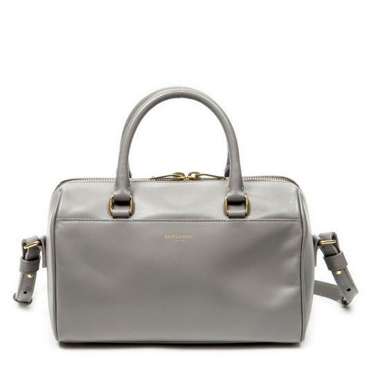 Saint Laurent Baby Duffle Taupe Smooth Leather