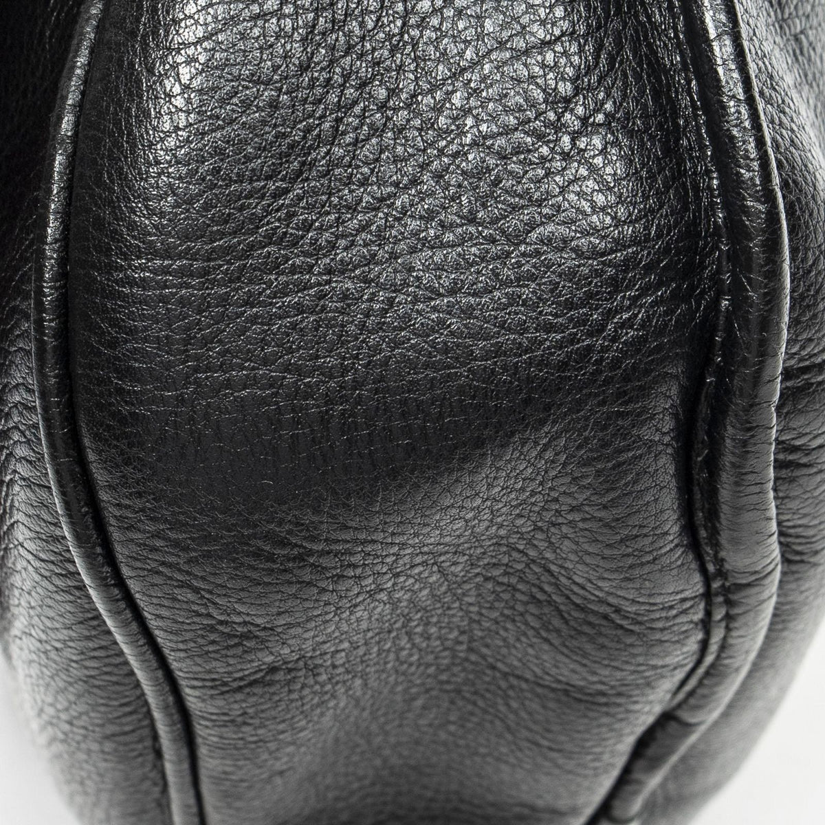 Loewe Heritage Flap Bag Messenger Black Grain Calfskin Leather — view 8