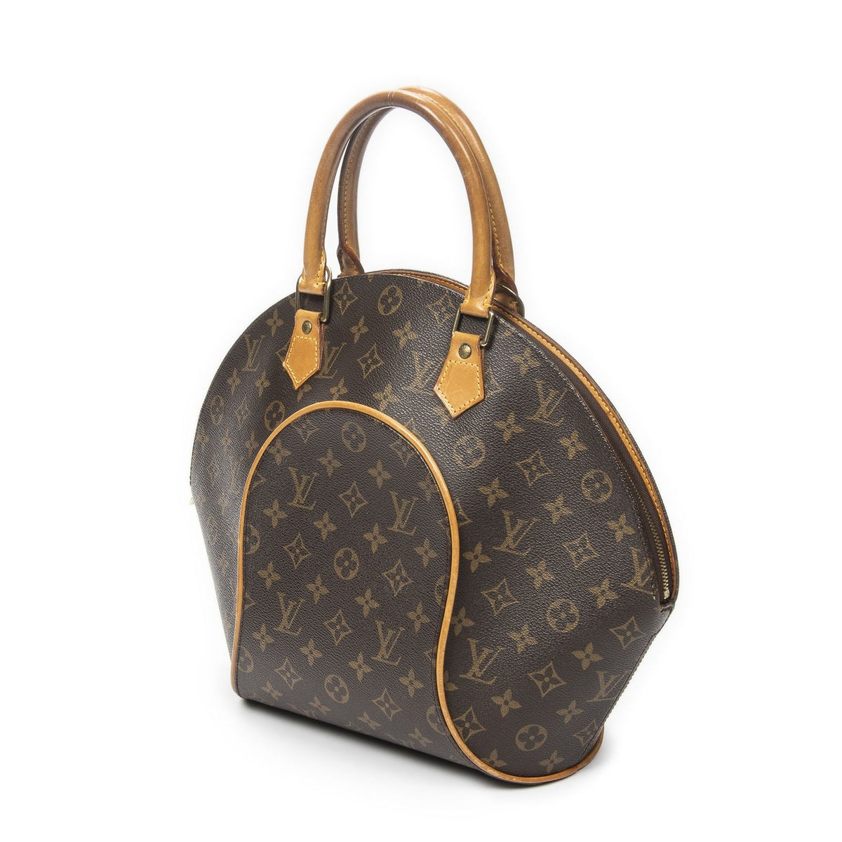 Louis Vuitton Ellipse Brown Monogram Canvas Handbag — view 2