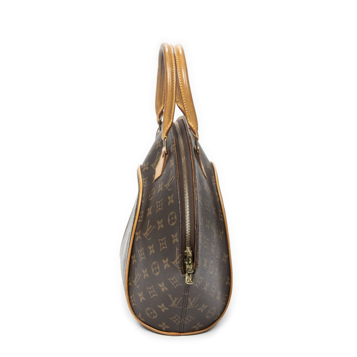 Louis Vuitton Ellipse Brown Monogram Canvas Handbag — view 4