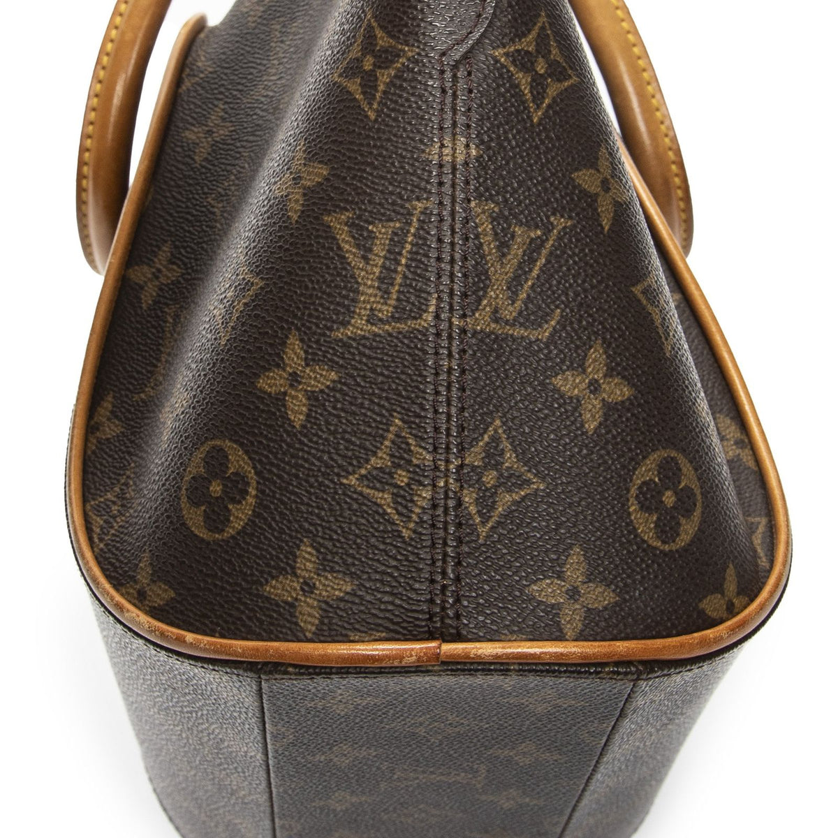 Louis Vuitton Ellipse Brown Monogram Canvas Handbag — view 7