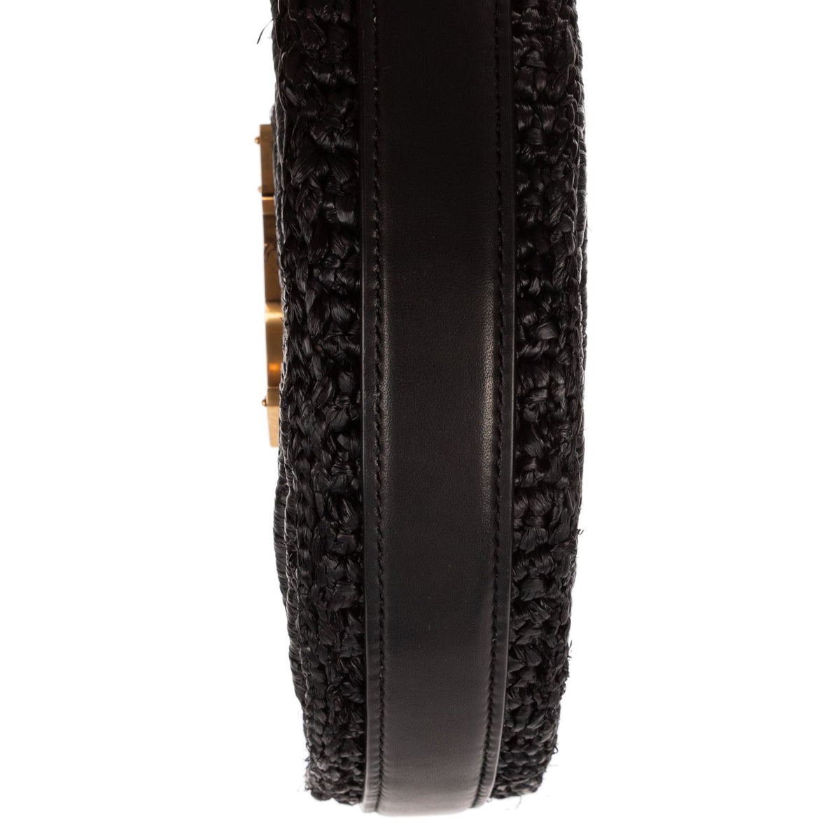 Saint Laurent Limited Edition Loulou Camera Round Black Spiral Embellishment — view 7