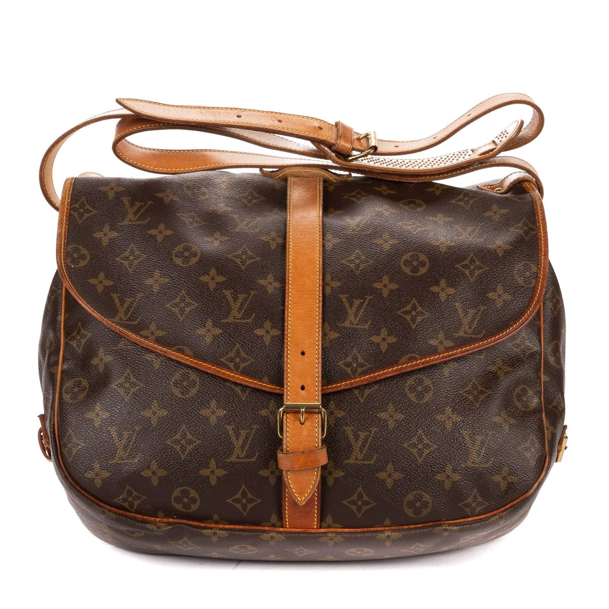 Louis Vuitton Saumur Brown Monogram Canvas