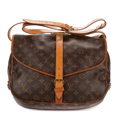 Louis Vuitton Saumur Brown Monogram Canvas