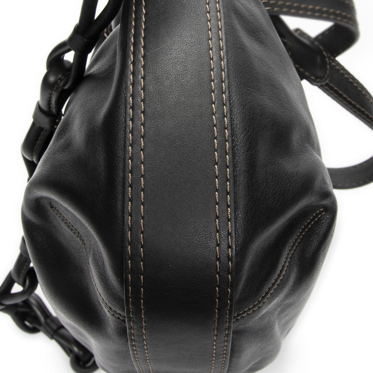 Loewefiesta Satchel Black Calfskin Leather — view 8