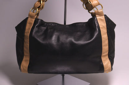 Chanel Bicolor Lambskin Shoulder Bag — view 2