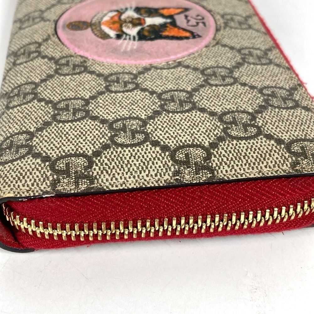 Gucci Wallet Bosco GG Supreme Canvas Beige — view 3